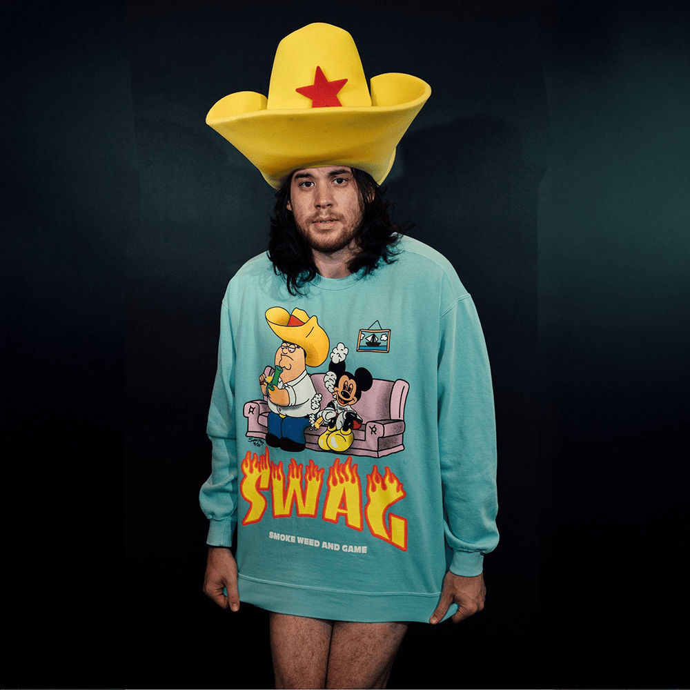 SuperMega Merch Swag Smoke Weed And Game Supermega 420 Sweatshirt Top 10 Father's Day Gifts T-Shirts, Hoodie (Image 2)