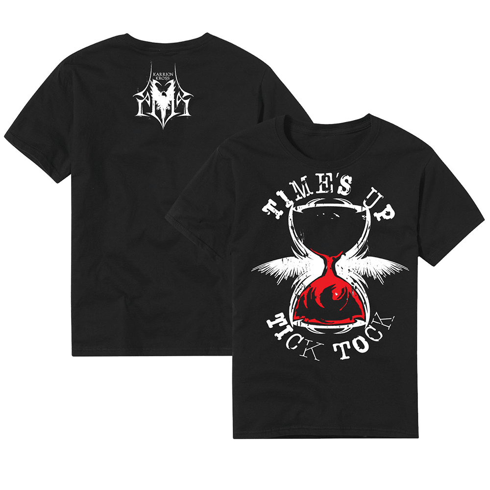 Karrion Kross Shirt Time's Up Tick Tock Karrion Kross Merch Unique Dad Gifts For Father's Day Hoodie, Sweatshirt