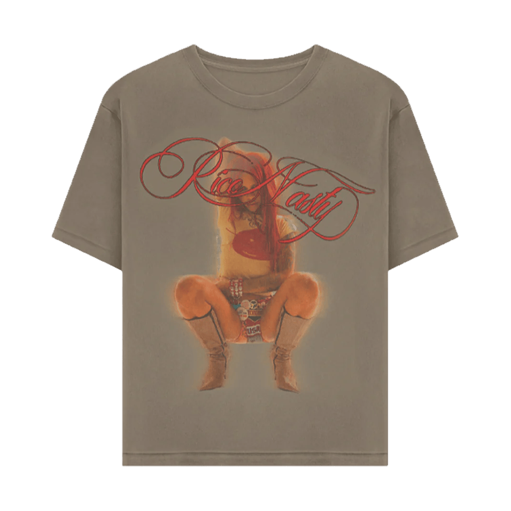 Rico Nasty Merch Rico Nasty Brown T-Shirt Father's Day Gifts For Rapper Fans Hoodie, Sweatshirt | PureTeeCo.com