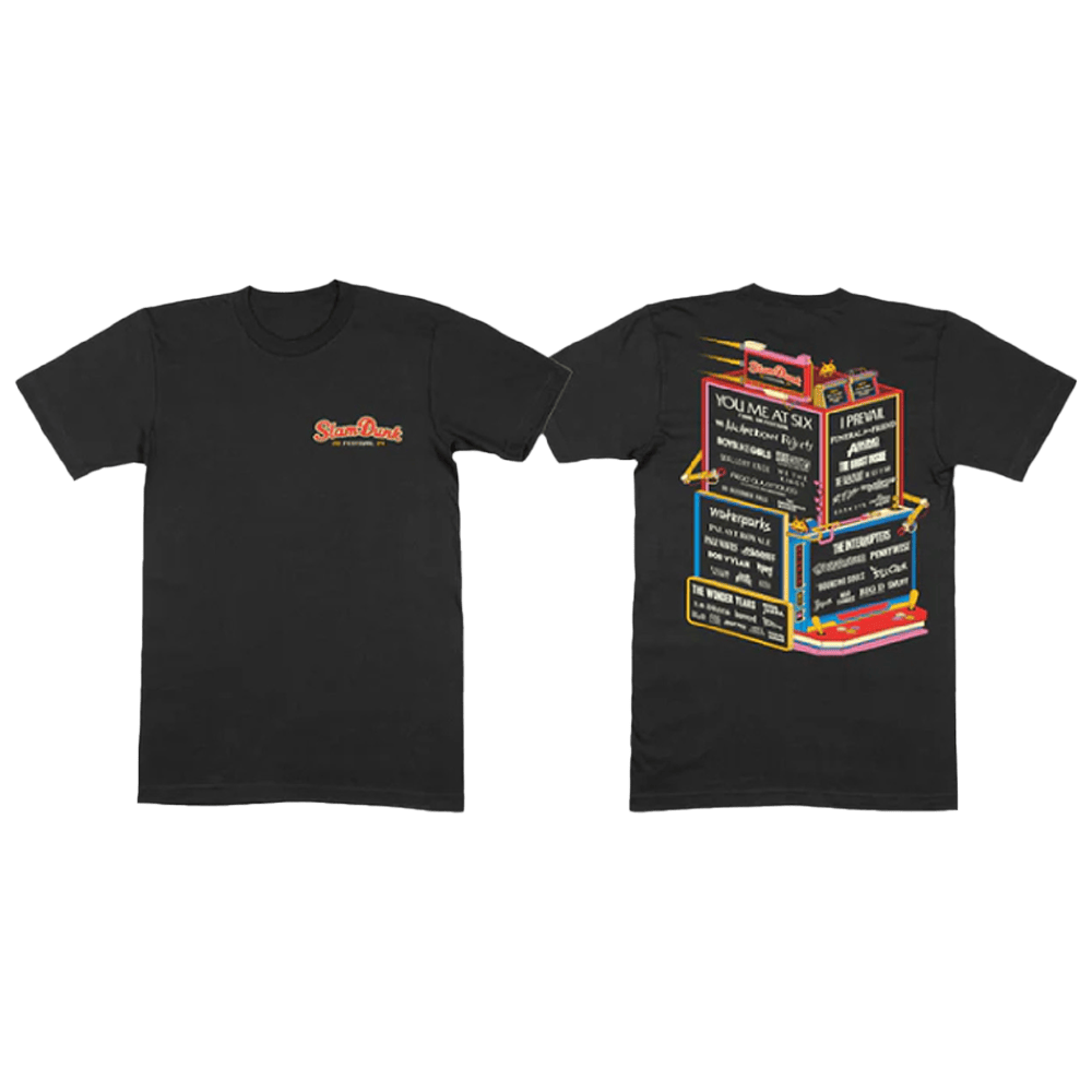 8bit Event 24 Black T-Shirt Slam Dunk Music Fans Gifts For Father's Day Hoodie, Sweatshirt | PureTeeCo.com (Image 1)