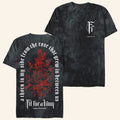 Fit For A King Rose Thorn Tie Dye T-Shirt Gifts For Your Boyfriend Hoodie, Sweatshirt | PureTeeCo.com