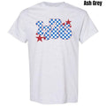 1776 Blue Checker Gildan Short Sleeve T-Shirt 'NLB' Hoodie, Sweatshirt | PureTeeCo.com