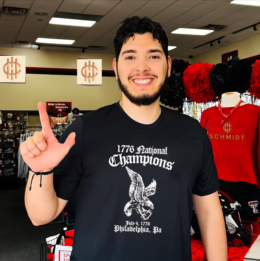 1776 National Champions July 4 1776 Philedelphia Pa Shirt