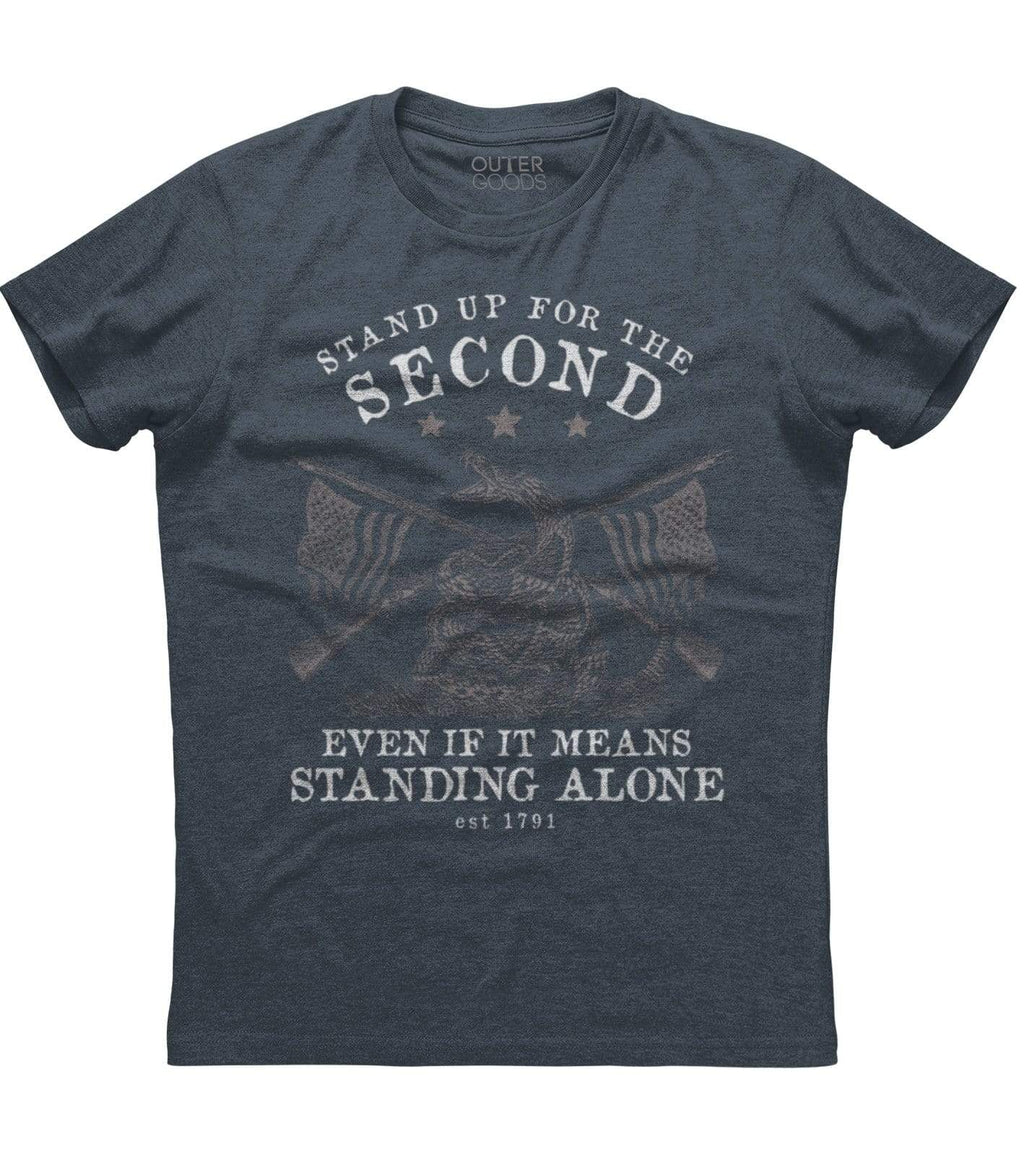 Stand Up For The Second Even If It Means Standing Alone T-Shirt (O) Hoodie, Sweatshirt | PureTeeCo.com (Image 3)