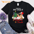 This Is My Ugly Christmas Sweater Santa Riding English Mastiff Version