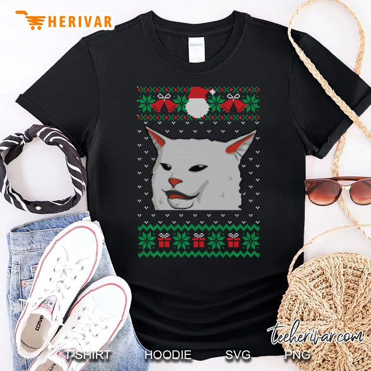 Cat Ugly Christmas Sweater Version2