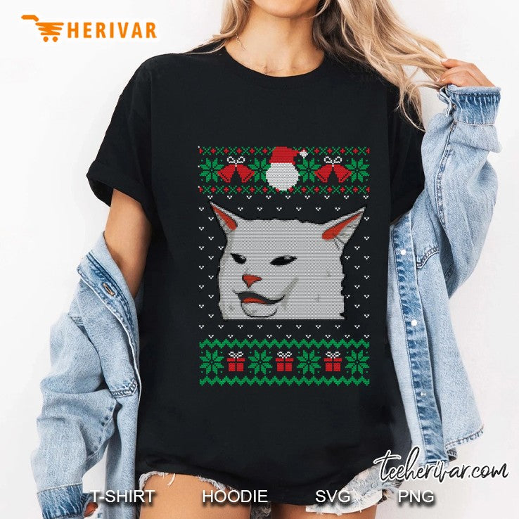 Cat Ugly Christmas Sweater Version2