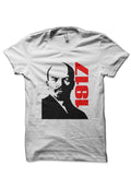 Vladimir Lenin Half Sleeve T-Shirt Hoodie, Sweatshirt | PureTeeCo.com