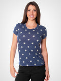 Ideal Star Print Tee Hoodie, Sweatshirt | PureTeeCo.com (Image 1)