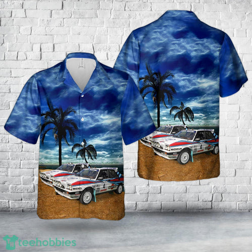 1988 Lancia Delta HF Integrale 8V Hawaiian Shirt Aloha Beach Shirt