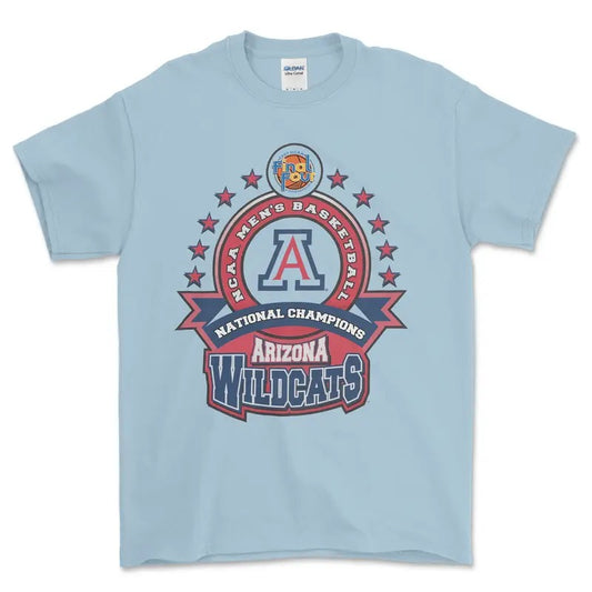 1997 NCAA Final Four Arizona Wildcats T-Shirt, graphic vintage sports tees for men