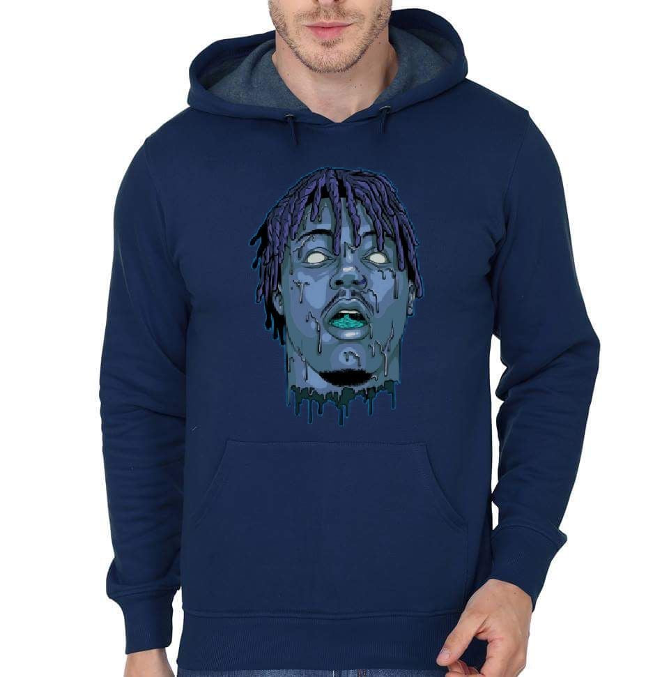 XXXTentacion Navy Blue Hoodie T-Shirts, Sweatshirt | PureTeeCo.com