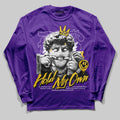Field Purple 12s DopeSkill Purple Long Sleeve T-Shirt In My Way Graphic Hoodie, Sweatshirt | PureTeeCo.com (Image 1)