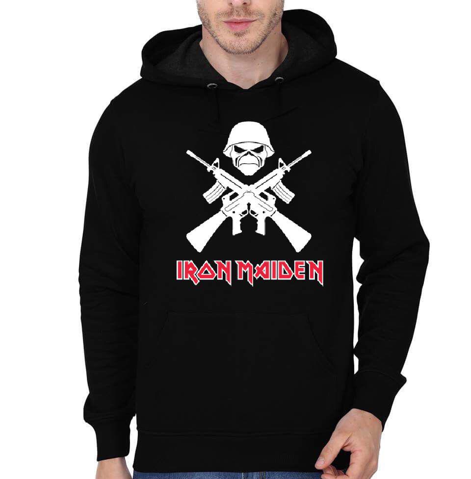 Iron Maiden Black Hoodie T-Shirts, Sweatshirt | PureTeeCo.com