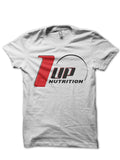 1Up Nutrition White T-Shirt Hoodie, Sweatshirt | PureTeeCo.com