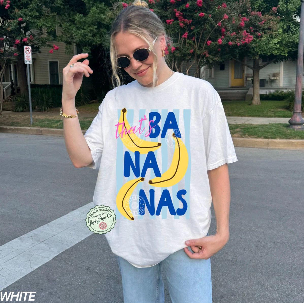 Bananas Summer Fruit Food Pun Retro Banana Summer Comfort Colors (3)