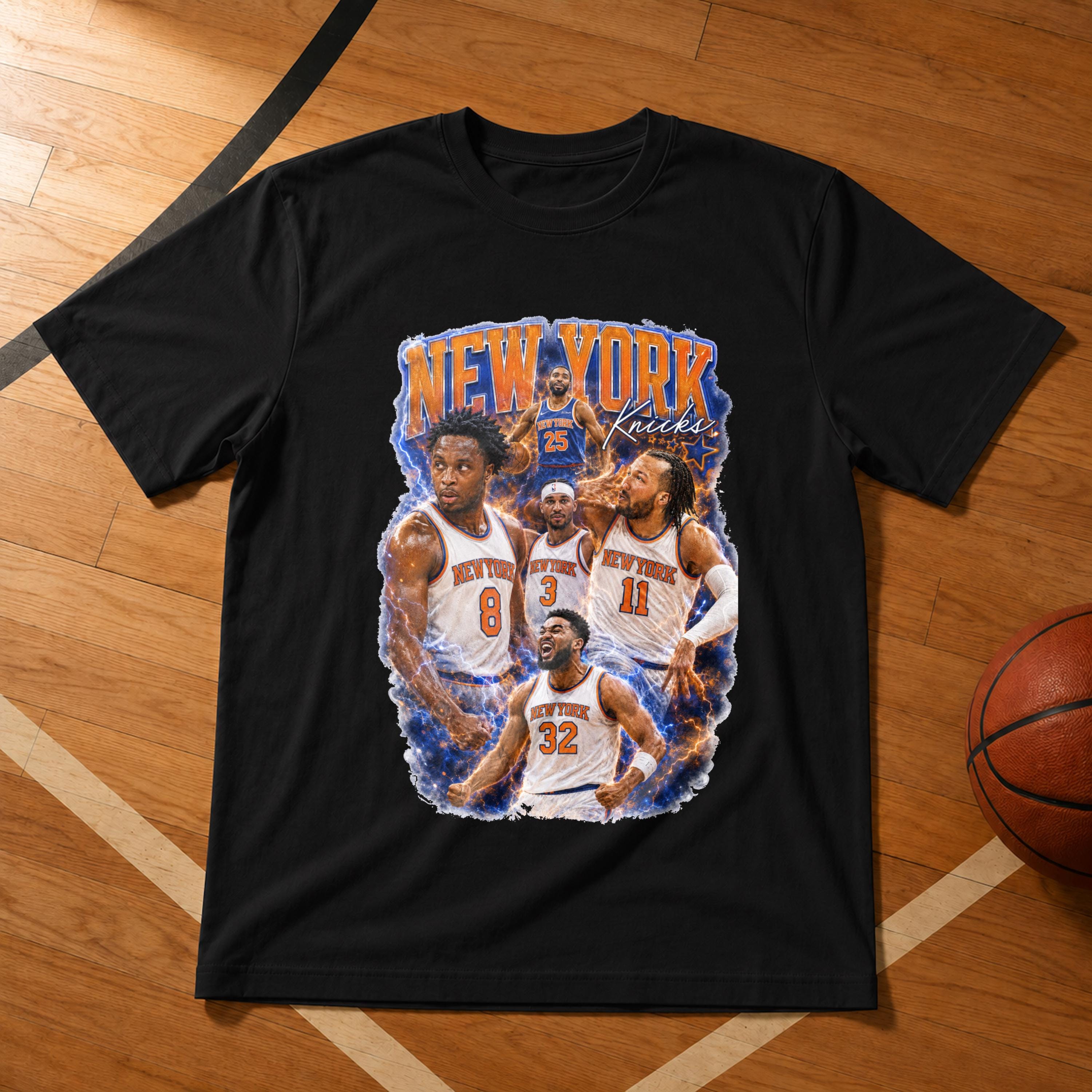 York Knicks Tee Jalen Brunson Josh Hart Og Anunoby Towns Finals Ny Hoops Knicks York Knicks Nba Finals (3)