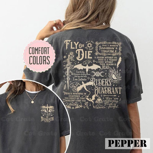2 Slide Design, Basgiath War College Fourth Wing T-Shirt - Wing Leader Tee, Readers Are Leaders T-Shirt, Iron Flame...