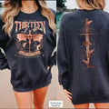2 Slide Design, The Thirteen Throne Of Glass Sweatshirt, We Are The Thirteen Sweater, Until The Darkness Claims Us...