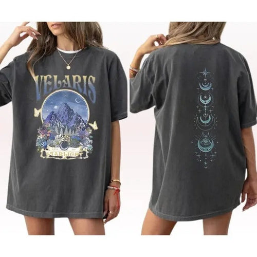 2 Slides, Velaris t-Shirt, ACOTAR shirt, acotar Merch, Night Court Shirt, City Of Starlight, Sarah J Mass House of Wind,...