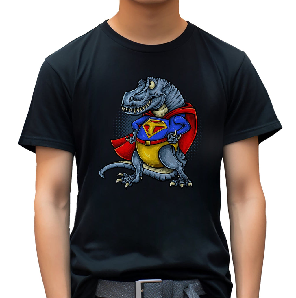 SuperT-Rex T-Shirt Hoodie, Sweatshirt | PureTeeCo.com (Image 2)