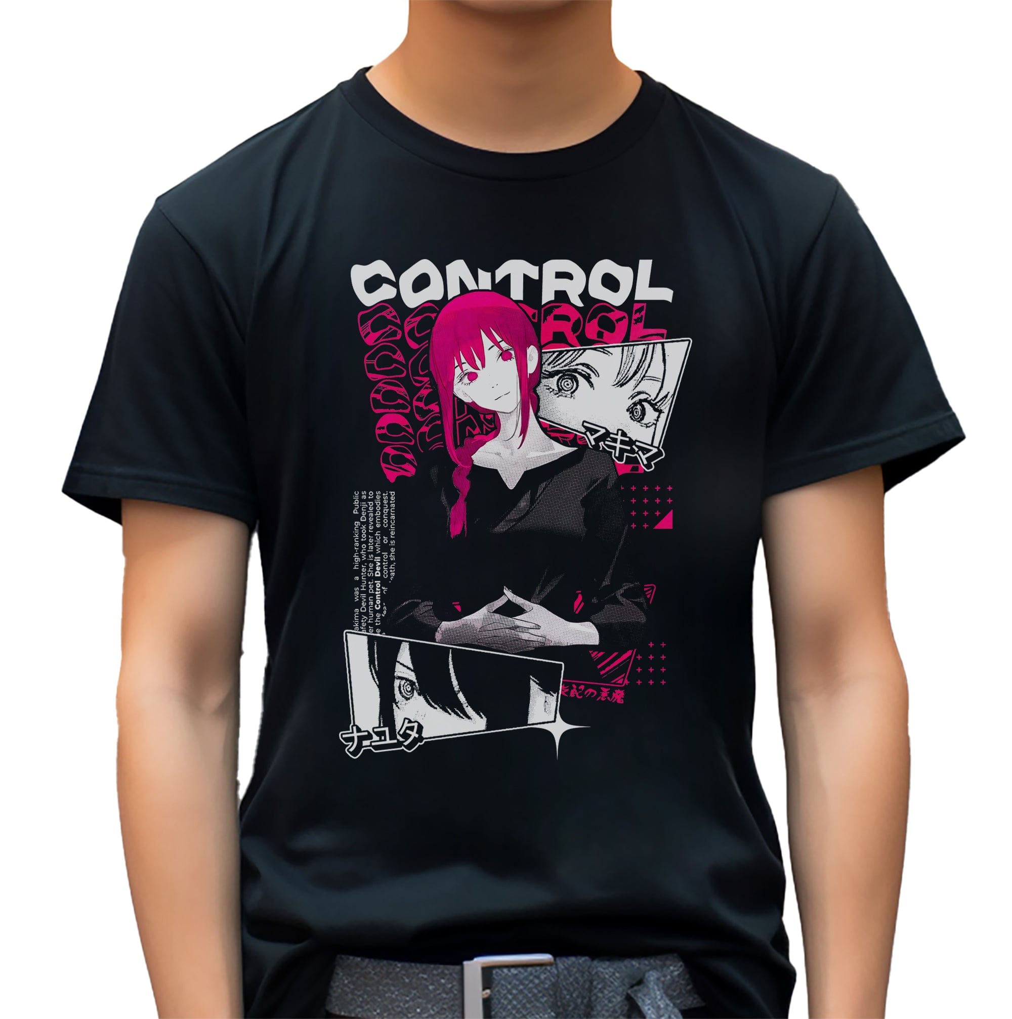 Chainsaw Man Makima T-shirt - Slice Hoodie, Sweatshirt | PureTeeCo.com (Image 2)