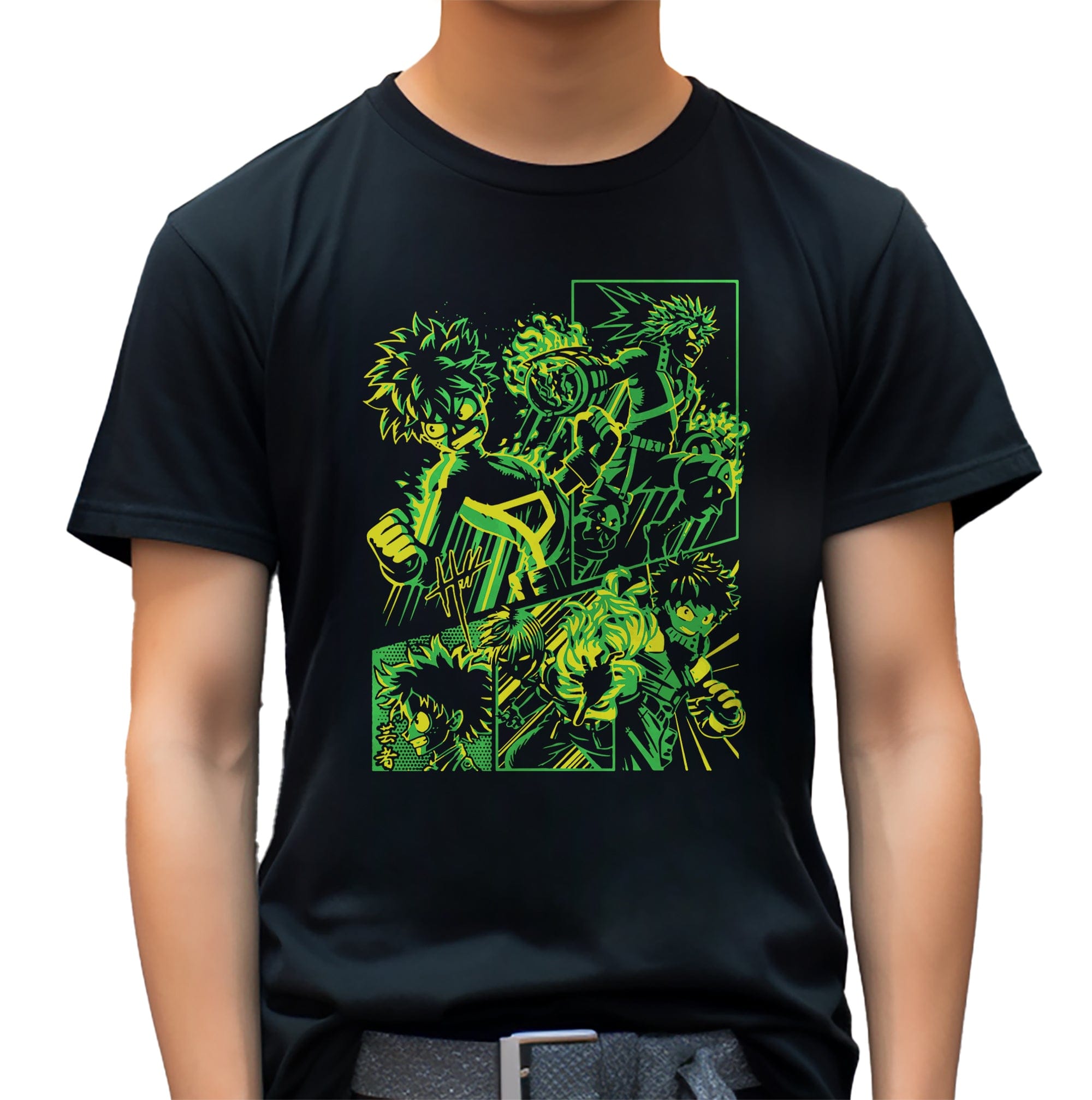 Academia Green T-Shirt Hoodie, Sweatshirt | PureTeeCo.com (Image 3)