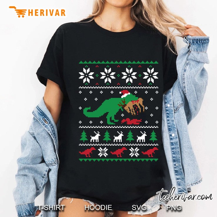 Dinosaur Ugly Christmas Sweater – Funny Christmas