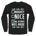 An Attempt was Made Longsleeve Tee Hoodie, Sweatshirt | PureTeeCo.com (Image 1)
