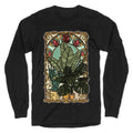 Art Nouveau House Plants Longsleeve Tee Hoodie, Sweatshirt | PureTeeCo.com (Image 1)