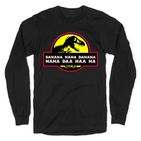 Da Nana Nana Da Nana Nana Daa Naa Na Longsleeve Tee Hoodie, Sweatshirt | PureTeeCo.com (Image 1)