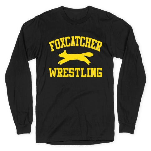 Foxcatcher Wrestling Longsleeve Tee Hoodie, Sweatshirt | PureTeeCo.com (Image 1)