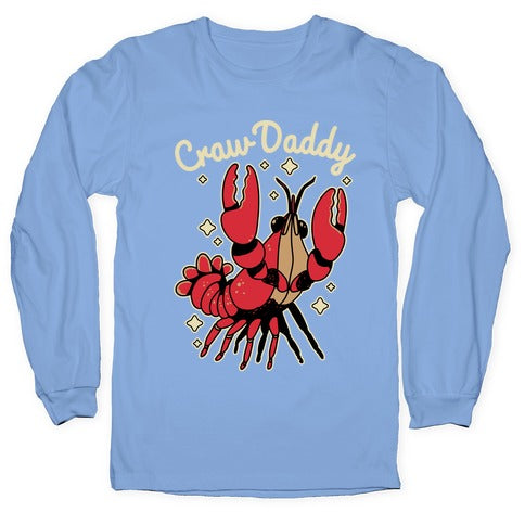 Craw Daddy Longsleeve Tee Hoodie, Sweatshirt | PureTeeCo.com (Image 2)