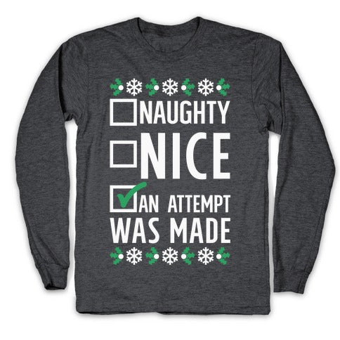An Attempt was Made Longsleeve Tee Hoodie, Sweatshirt | PureTeeCo.com (Image 3)