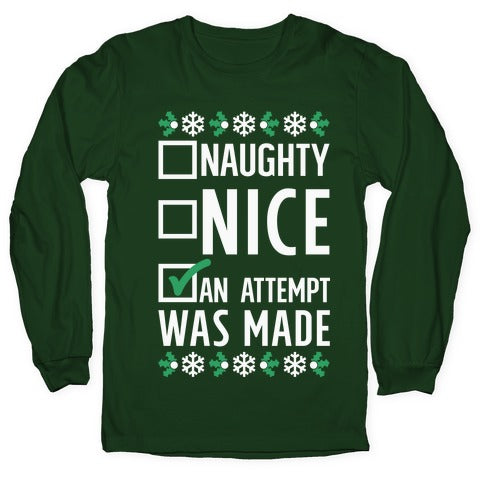 An Attempt was Made Longsleeve Tee Hoodie, Sweatshirt | PureTeeCo.com (Image 4)
