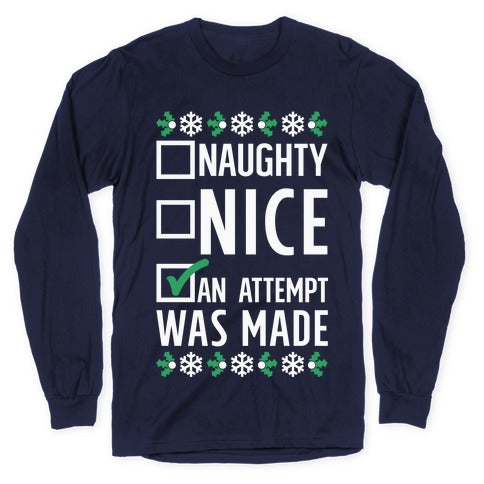 An Attempt was Made Longsleeve Tee Hoodie, Sweatshirt | PureTeeCo.com (Image 5)