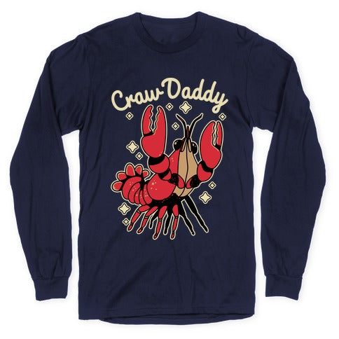 Craw Daddy Longsleeve Tee Hoodie, Sweatshirt | PureTeeCo.com (Image 5)