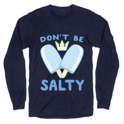 Don't Be Salty - Kingdom Hearts Longsleeve Tee Hoodie, Sweatshirt | PureTeeCo.com (Image 5)