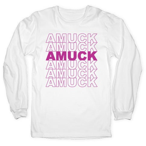 Amuck Amuck Amuck Thank You Hocus Pocus Parody Longsleeve Tee Hoodie, Sweatshirt | PureTeeCo.com