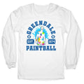 Greendale Community College Paintball Longsleeve Tee Hoodie, Sweatshirt | PureTeeCo.com