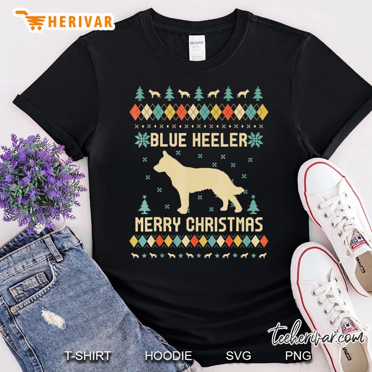 Blue Heeler , Ugly Christmas Sweater