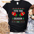 Funny Christmas Shirt Tits The Season Ugly Sweater Style