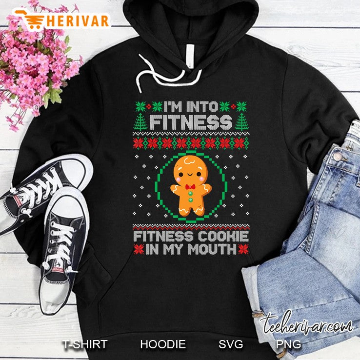 I’m Into Fitness Cookie Gingerbread Ugly Sweater Christmas