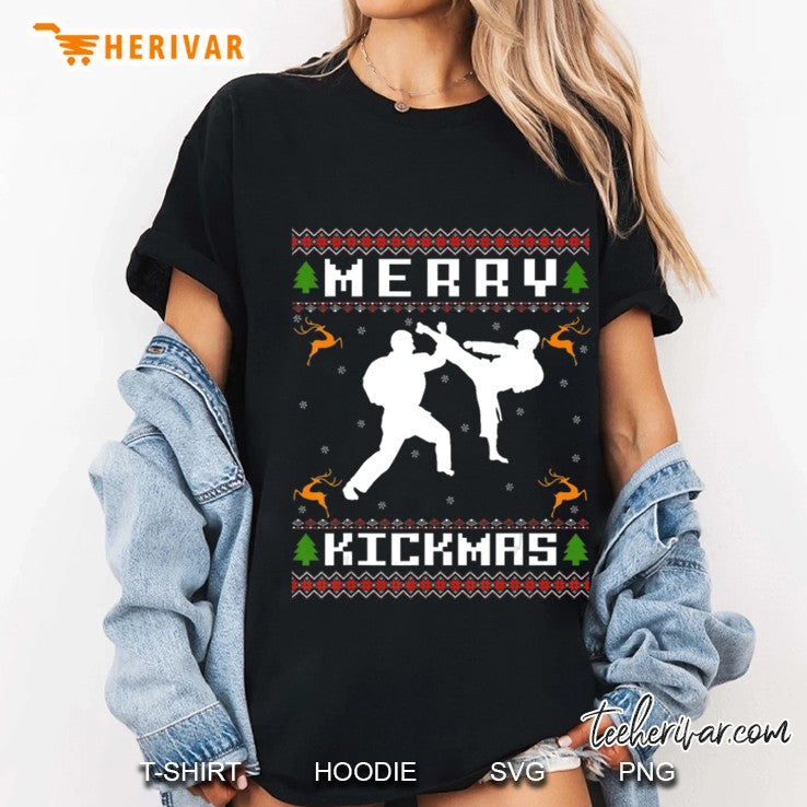 Karate Ugly Christmas Sweaters