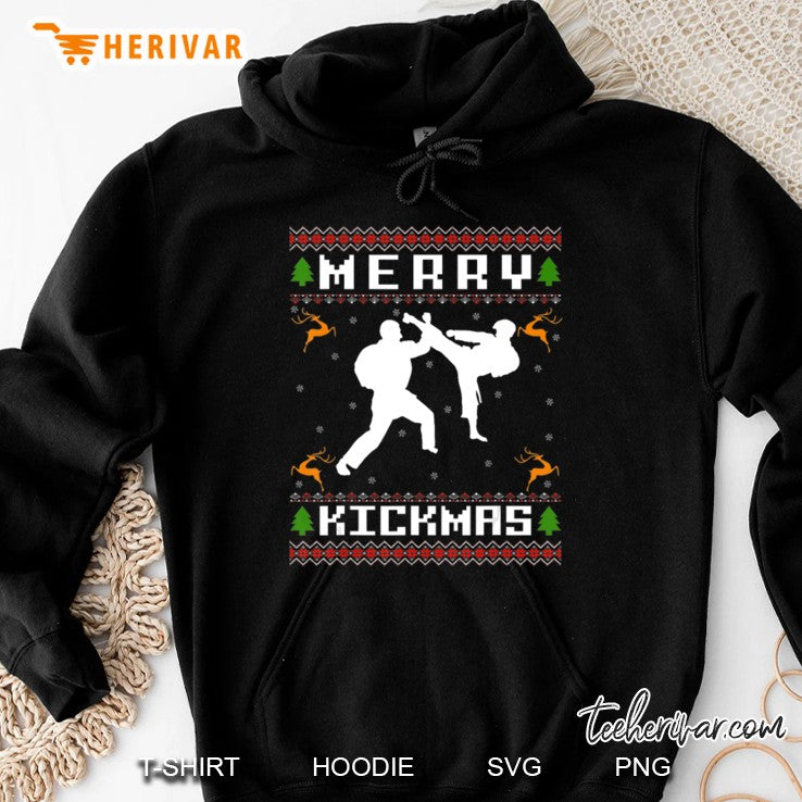 Karate Ugly Christmas Sweaters