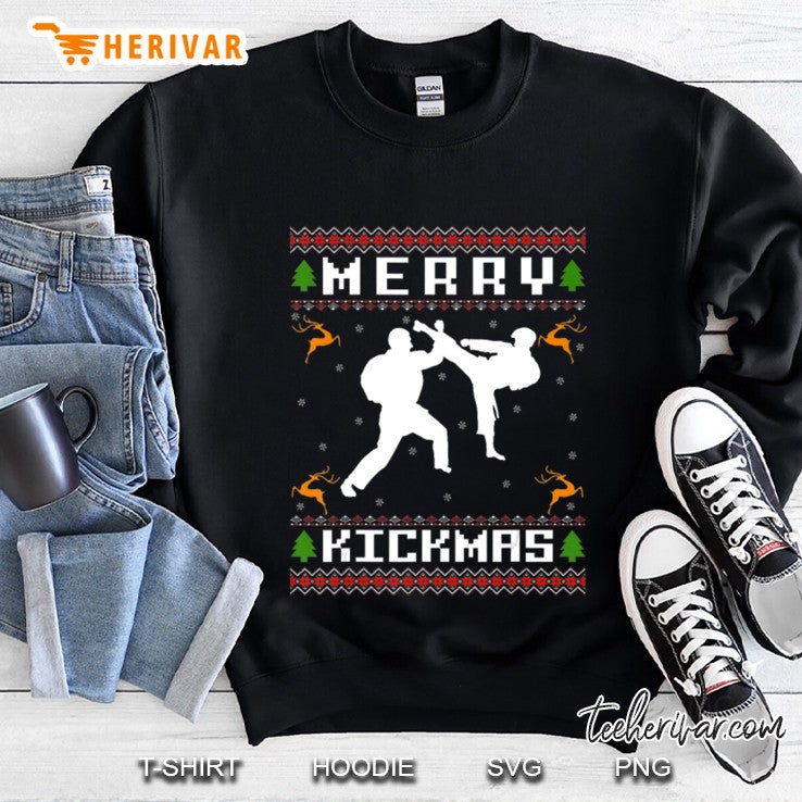 Karate Ugly Christmas Sweaters