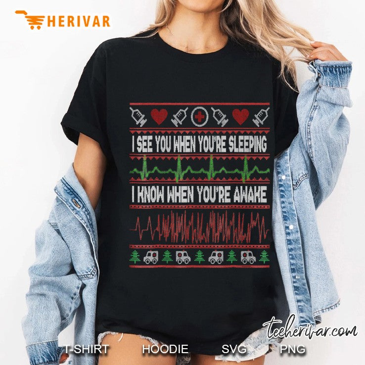Tachy Nurse Ugly Christmas Sweater Doctor Medical
