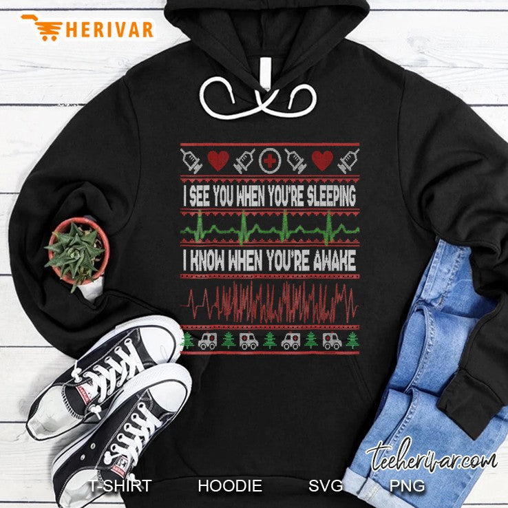 Tachy Nurse Ugly Christmas Sweater Doctor Medical