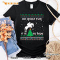 Horse Rider Equestrian Cowboy Ugly Christmas Sweater Jumper