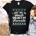 I Just Like To Smile Smiling’s My Favorite Elf Ugly Sweater